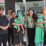 BUPATI KATINGAN TINJAU BAKTI SOSIAL OPERASI BIBIR SUMBING GRATIS DI RSUD MAS AMSYAR KASONGAN