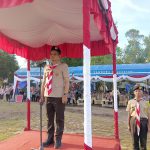 Wakil Bupati Katingan, Firdaus dalam sambutannya membuka kegiatan Kemah Besar Pramuka dan Jambore Cabang Gerakan Pramuka Kwartir Cabang Katingan.